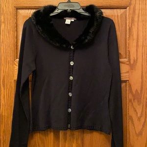 Beautiful black cardigan.